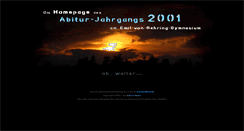 Desktop Screenshot of abi2001.unclassified.de